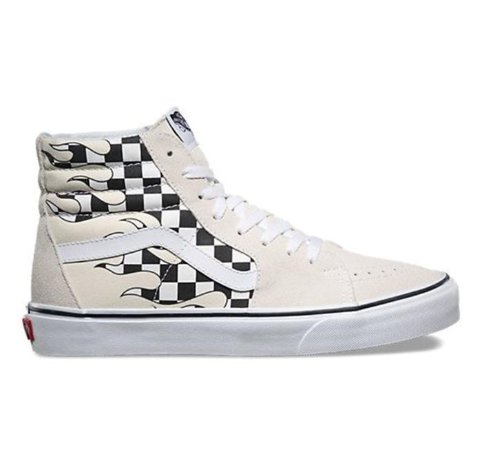 Vans Sk8 Hi Checker Flame Vans Sk8 Hi Checker Flame